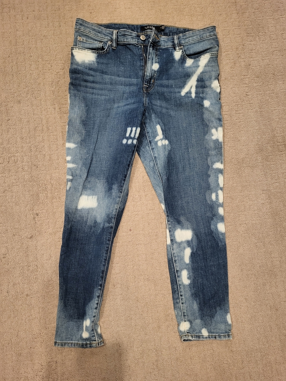 Ralph Lauren - Bleach Design Skinny Jeans